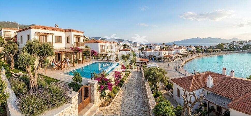 ⭐ Araçsız Tatil: Merkeze ve Restoranlara Yakın Villalar