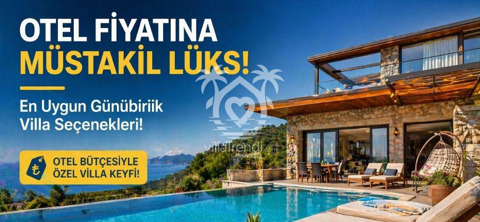 Otel Fiyatına Villa Kiralama | Ekonomik ve Ucuz Villalar