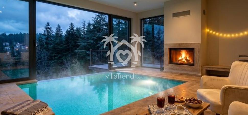 Kışın Havuz Keyfi | Isıtmalı ve Kapalı Havuzlu Villalar