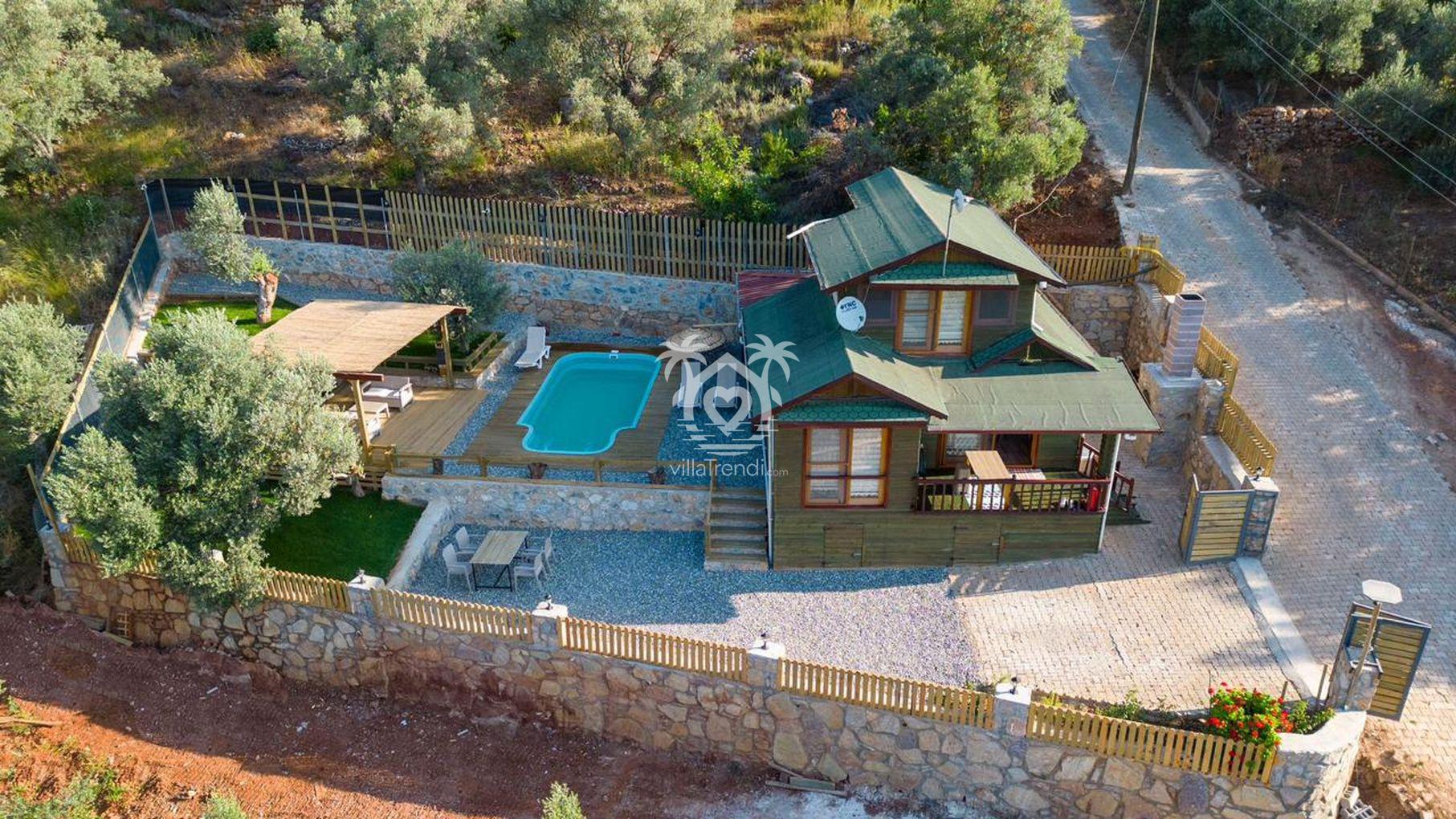 Villa Selenay | Akyaka Doğa İçinde Muhafazakar Kiralık Villa