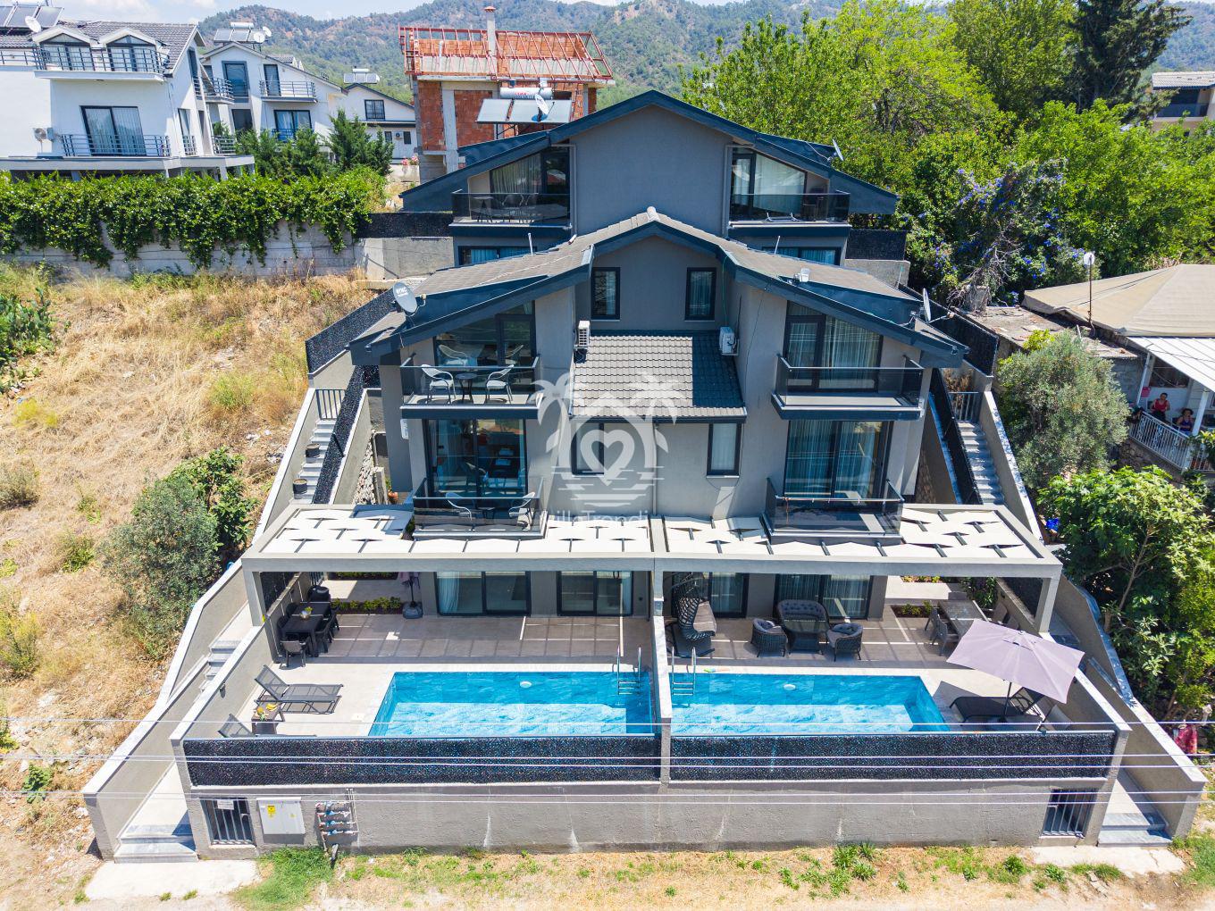 Villa Çay | Fethiye Kargı'da 5 Kişilik Korunaklı Havuzlu Villa