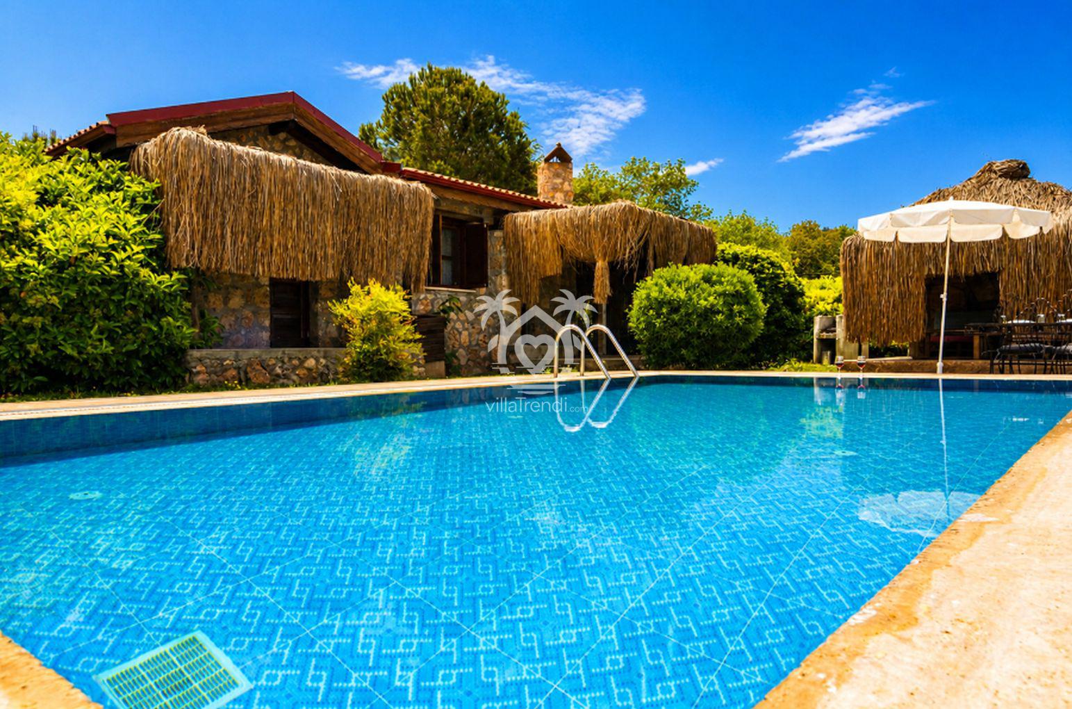 🌿 Villa Stone Kayaköy 1 | Kayaköy 4 Yan Yana Taş Villa (4-16 Kişi)