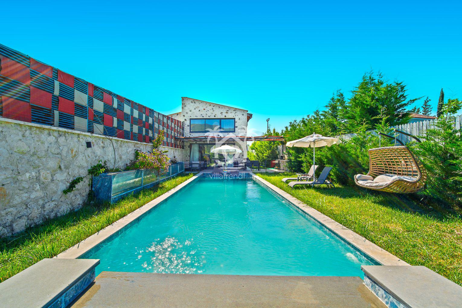 Villa Safiye Hanım Konağı | Seydikemer Korunaklı Havuzlu Villa