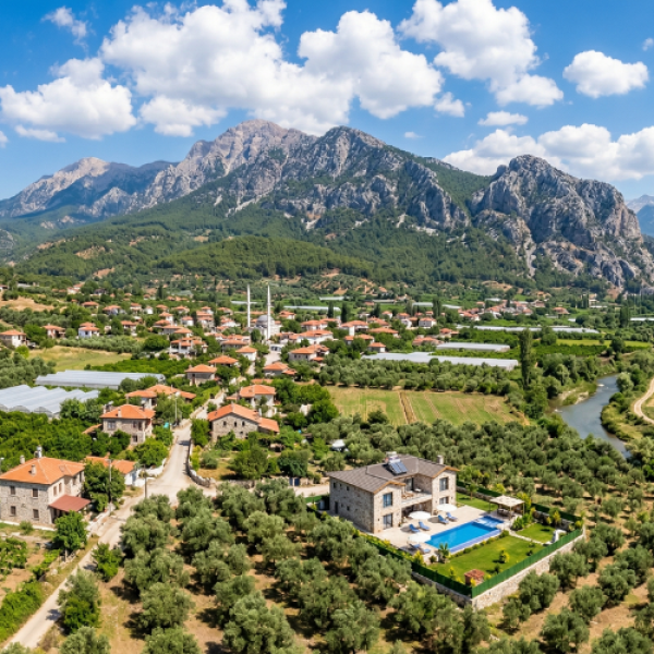 Çobanlar Kiralık Villa | Seydikemer Saklıkent Yakını Tatil ✨