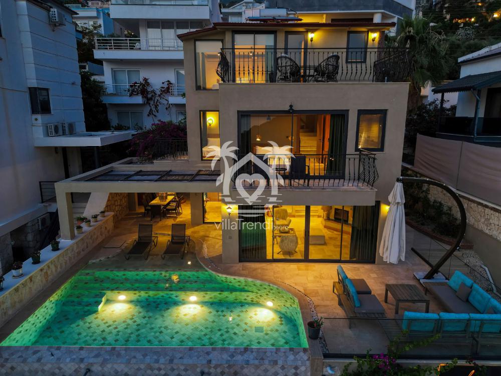 villa casa la calypso  deniz manzarası 