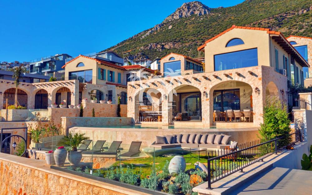 kalkan kızıltaş villa thalia dış alan görünümü 1