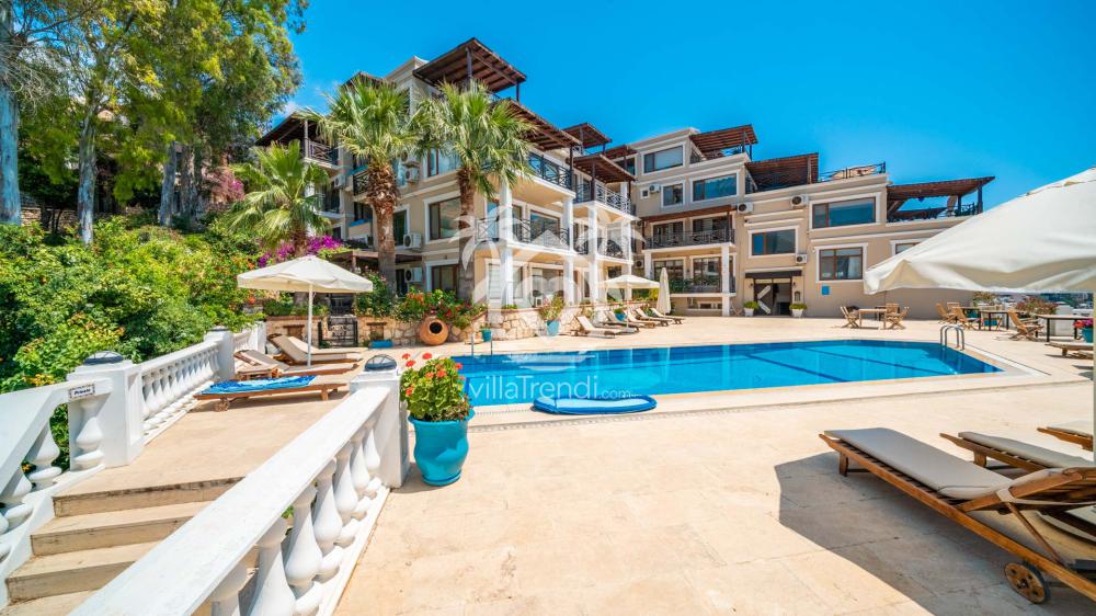 kalkan kışla kartal yuvası apart  dış alan görünümü