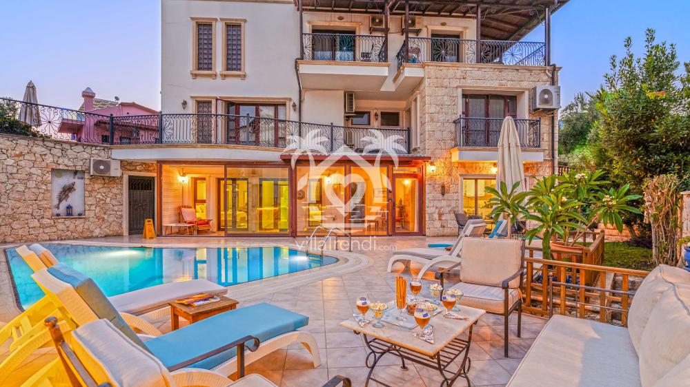 kalkan ortaalan lyciasun apart dış alan görünümü