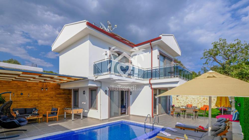 Kaş çukurbağ Villa Altuğ dış görünüm