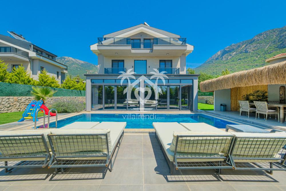 fethiye ovacık villa asel dış görünüm alanı