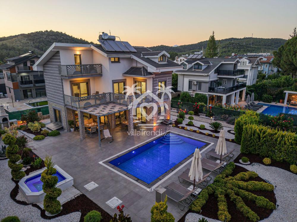 fethiye ölüdeniz villa ata ölüdeniz dış alan görünüm