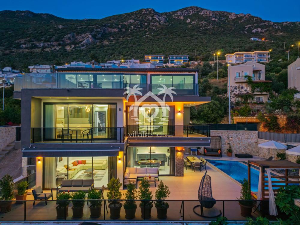 Kalkan Kızıltaş Villa Cassa dış alan