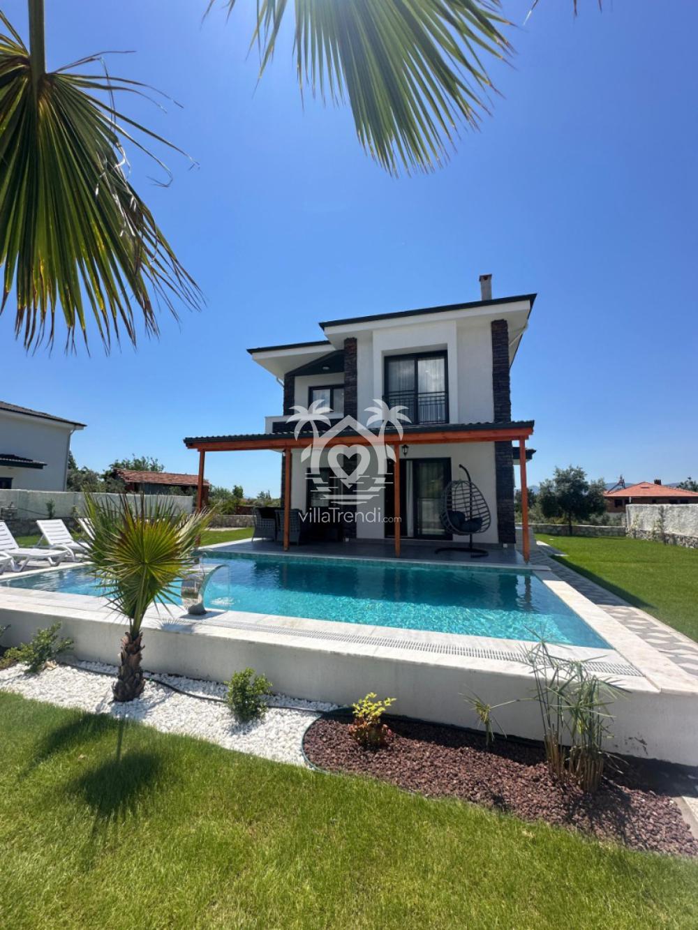 villa dalyan 1 özel havuz alanı
