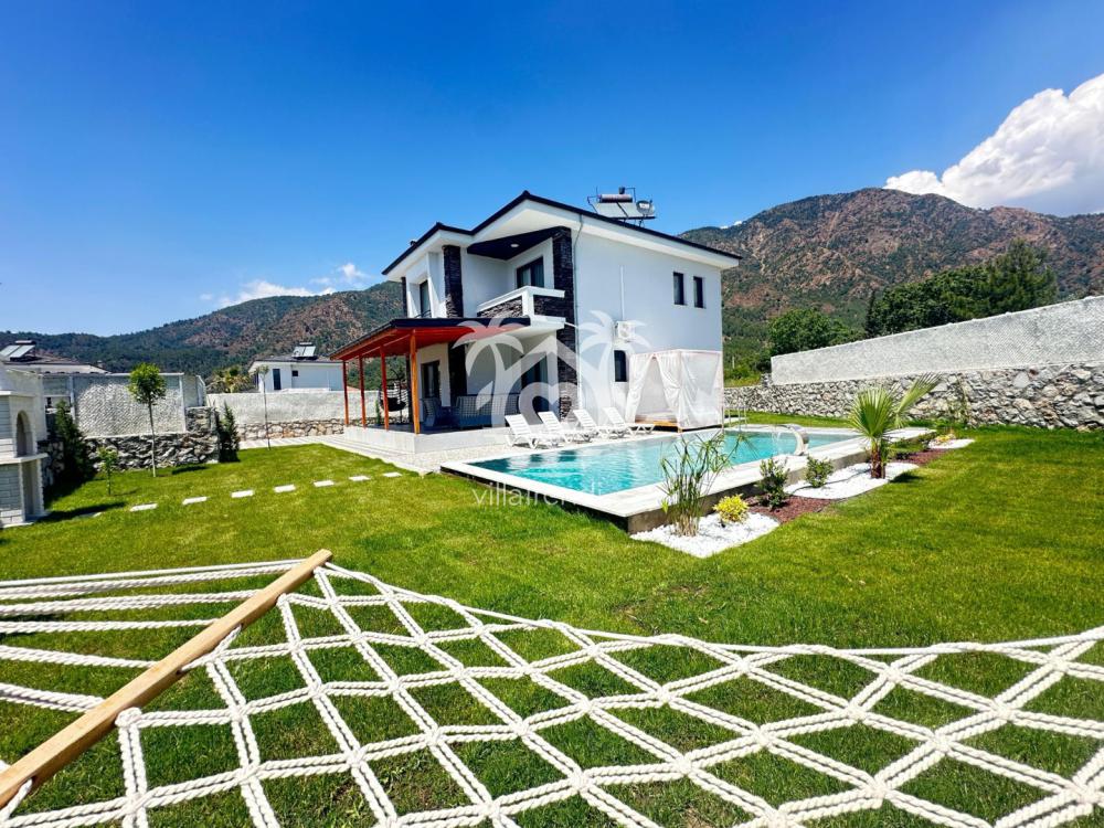 villa dalyan 3 bahçe alanı