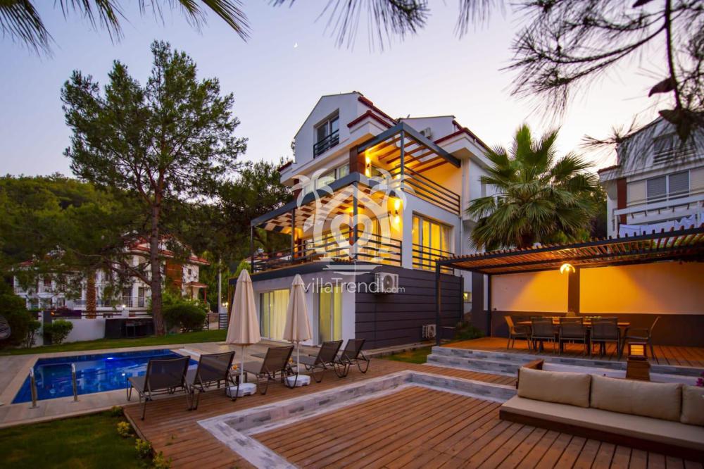 villa deep sea 4 özel havuz alanı