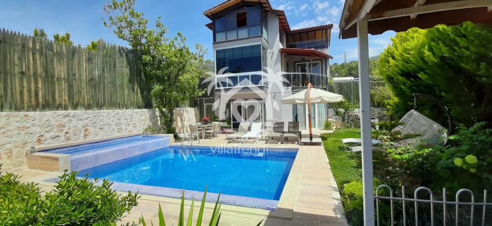 kalkan islamlar villa dere dış görünümü