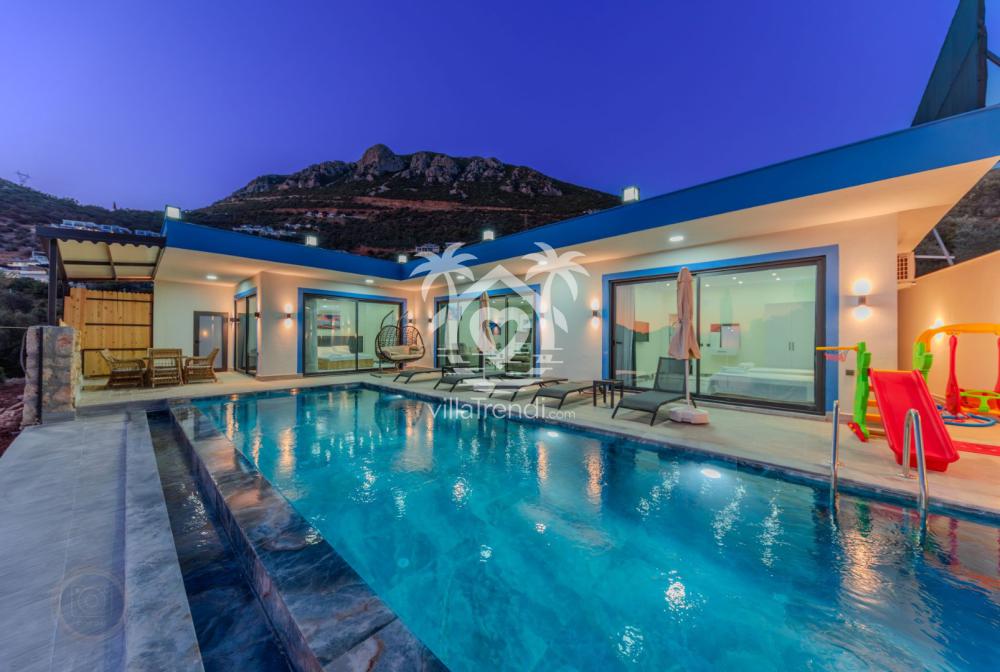 Kalkan Ordu Villa Desila dış alan görünümü