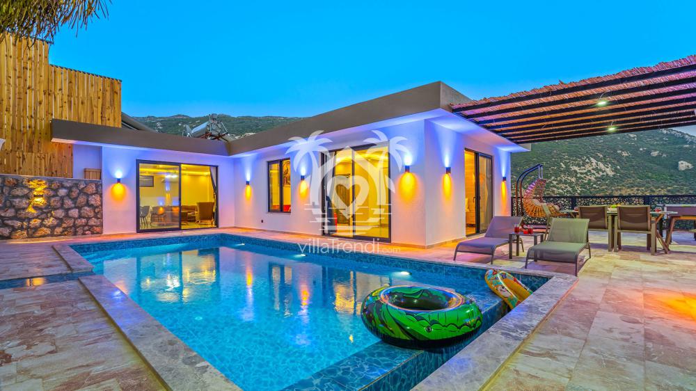 Kalkan İslamlar Villa Dimare 3 dış alan