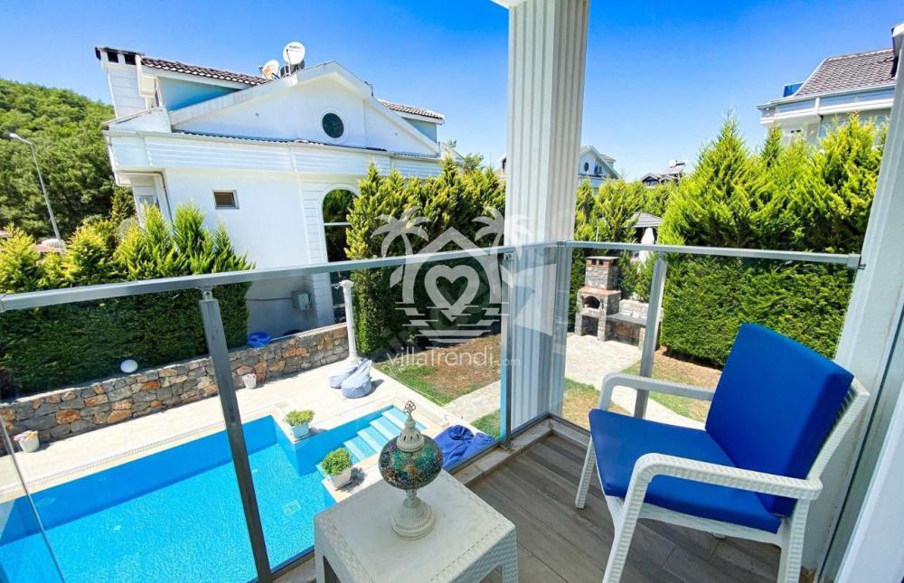 villa diva havuz alanı