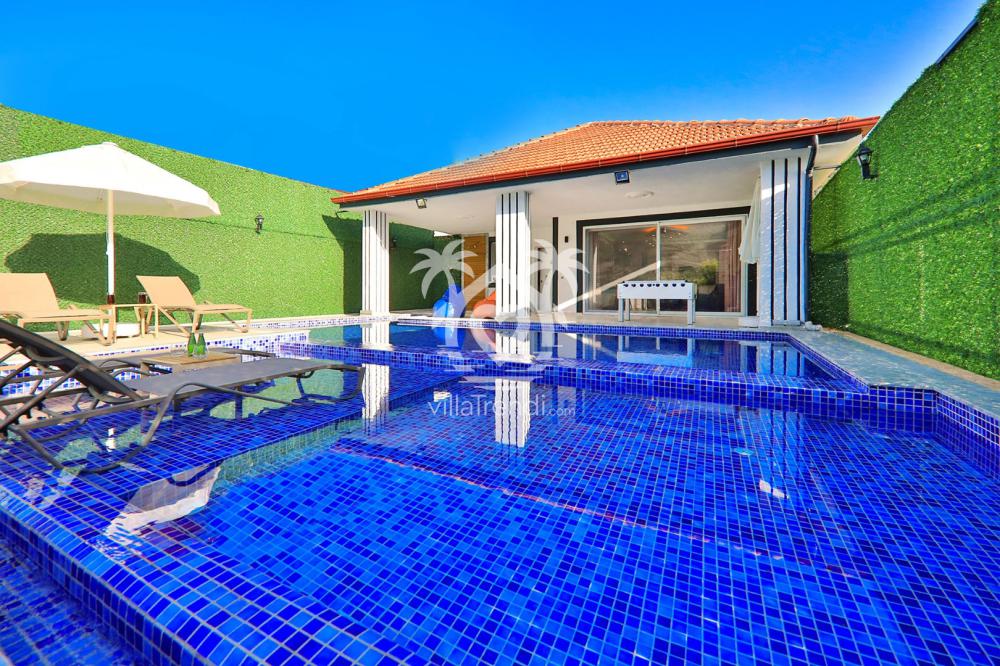 Kaş kalkan villa efsane dış alan görünümü