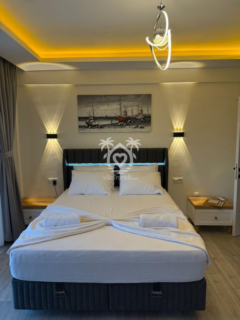 villa görgeç yatak odası