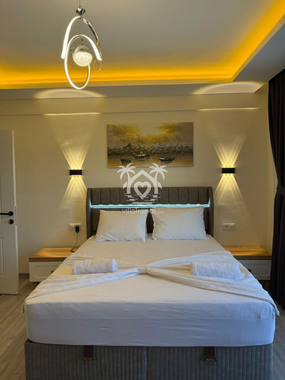 villa görgeç yatak odası