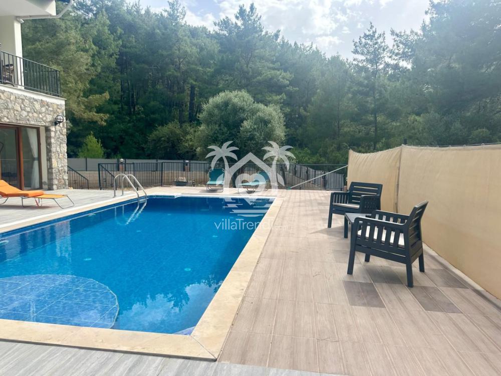 villa huzur havuz alanı