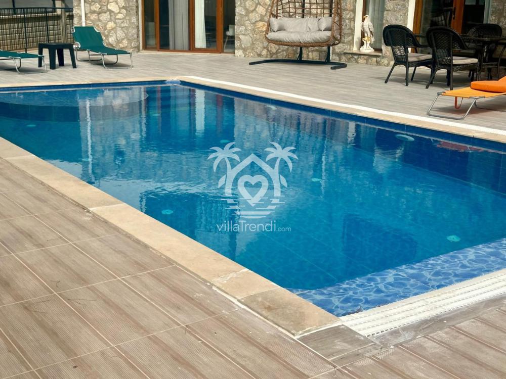 villa huzur havuz alanı