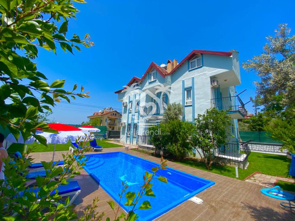 Fethiye karaçulha Ilgım Apart dış alanı