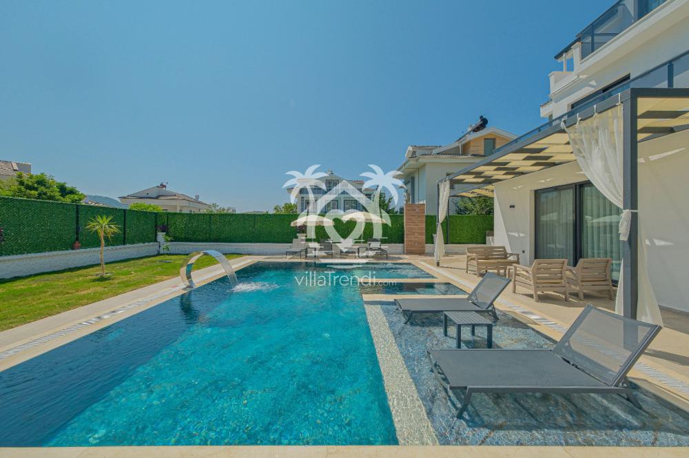 villa likya havuz alanı