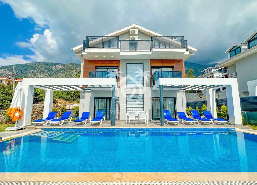 fethiye ölüdeniz villa liza dış alan görünümü