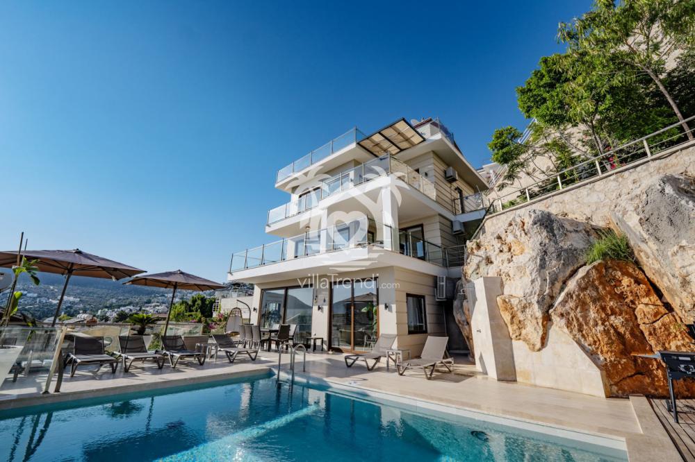 kalkan villa rigel dış görünüm