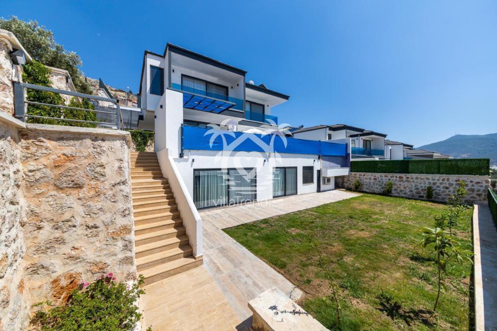 kalkan yeşilköy villa safir yeşilköy dış alan 
