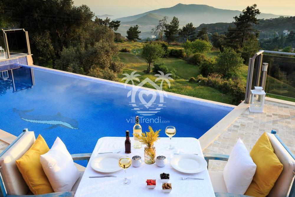 villa tepeevi özel havuz alanı