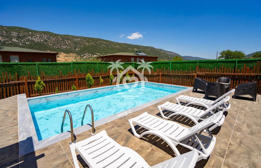 villa terrapins 2 sarıbelen havuz alanı