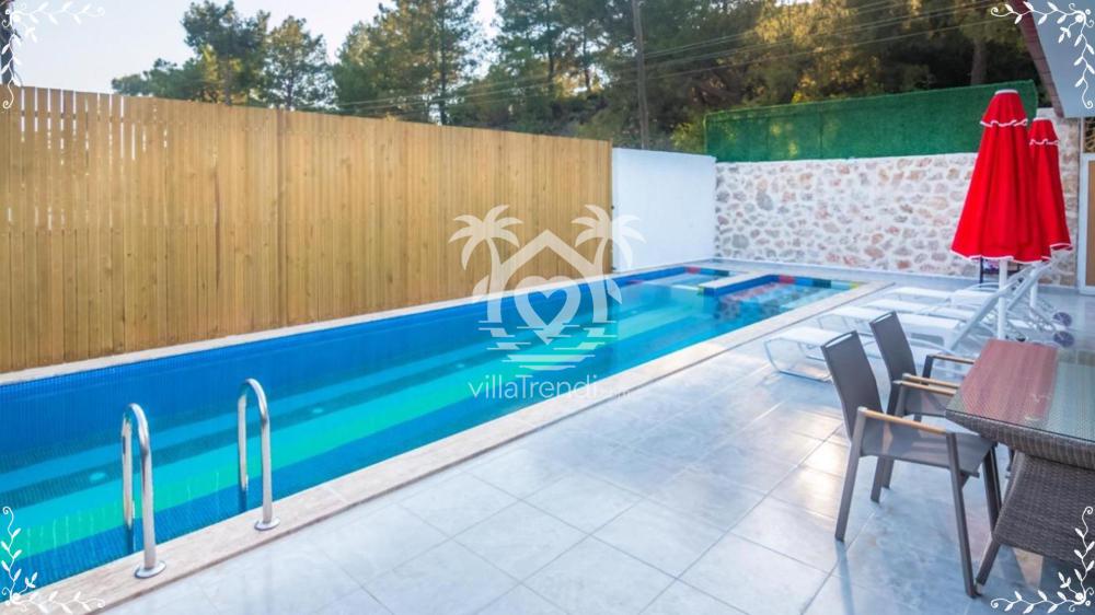 Villa Sunshine İslamlar özel havuz alanı 