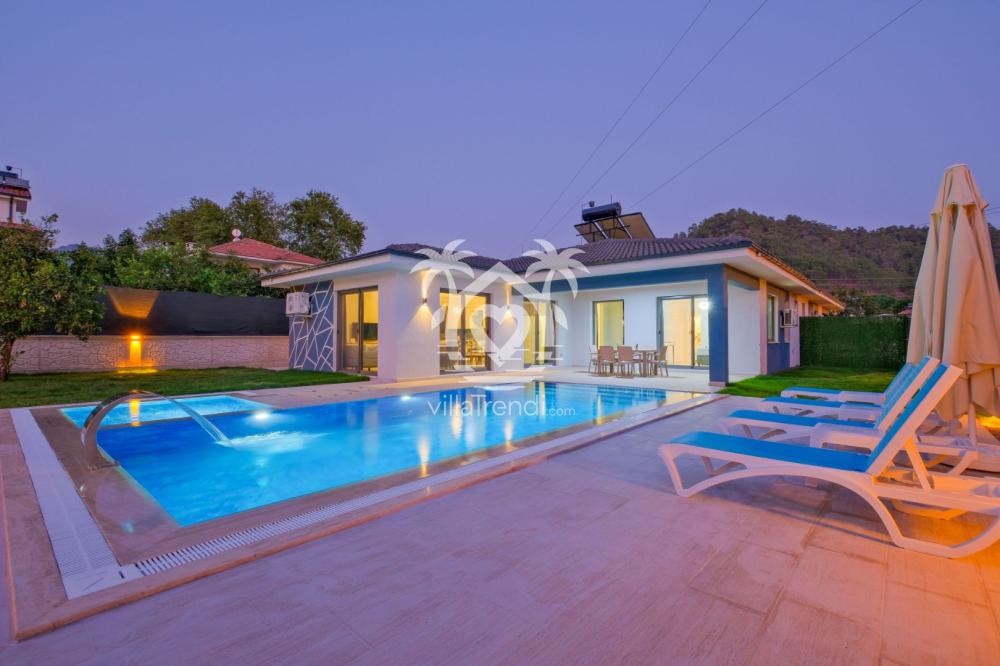 Fethiye Göcek Villa Turkuaz b dış alan görünümü