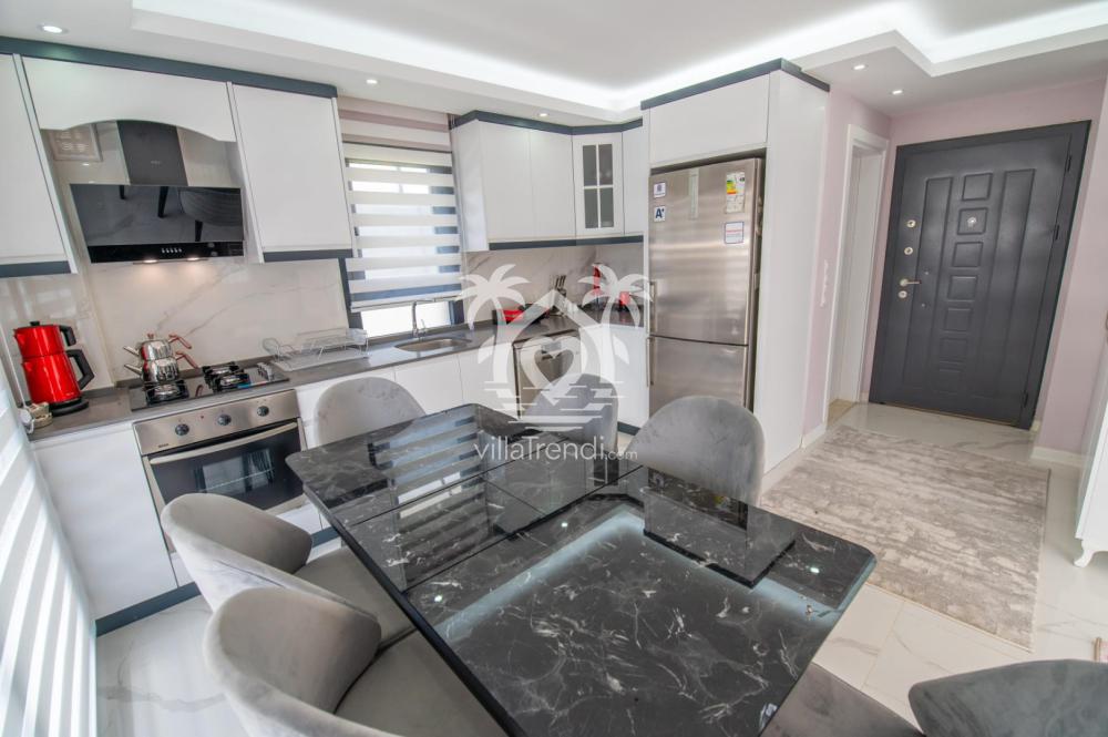 Villa Watson 2 tam donanımlı şık mutfak tasarımı
