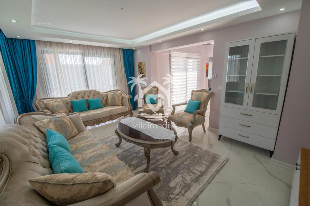 Kiralık villa Watson 2 konforlu salon oturma grubu