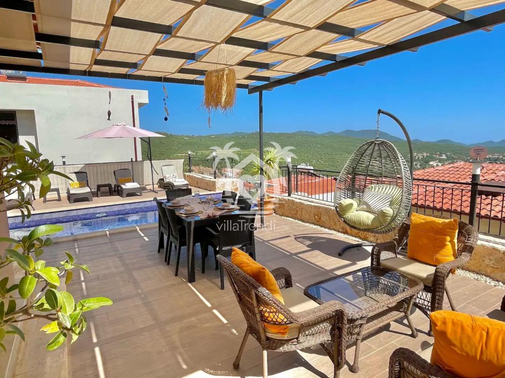 villa zeus dış oturma grubu