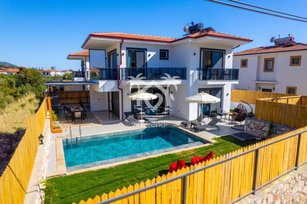 Kaş Çukurbağ Villa Blue Moon dış görünüm 2