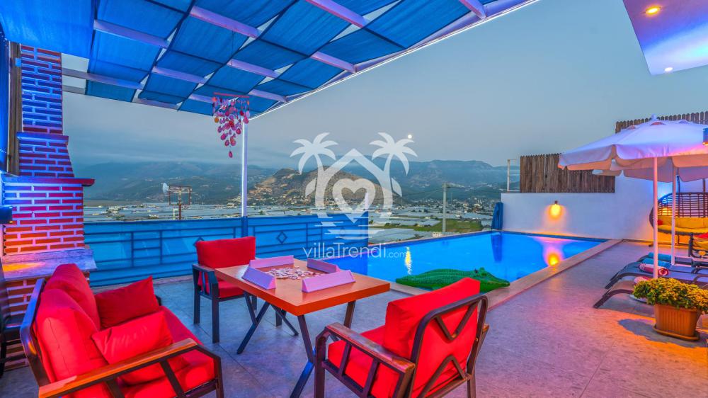 villa göktaşı 2 dış alan mobilyası