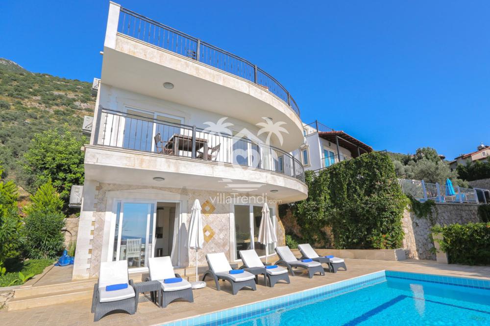 Kalkan Kızıltaş Villa Sarnıç dış görünüm 2
