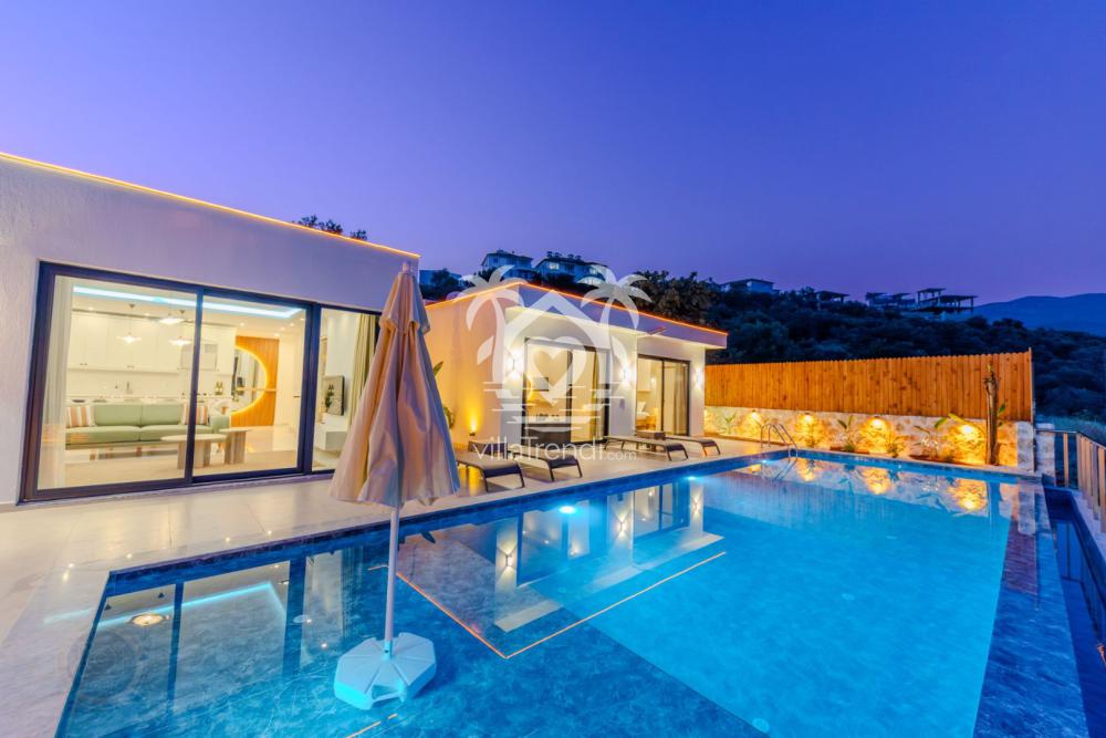 kalkan çavdır villa starliçe 1 dış alan görünüm
