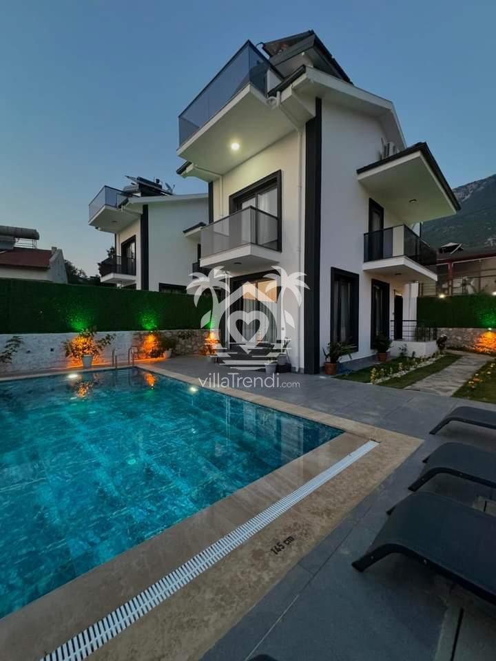 🌊 Villa Deniz VIP | Ölüdeniz'de 6 Kişilik Jakuzili & Korunaklı Lüks Vill