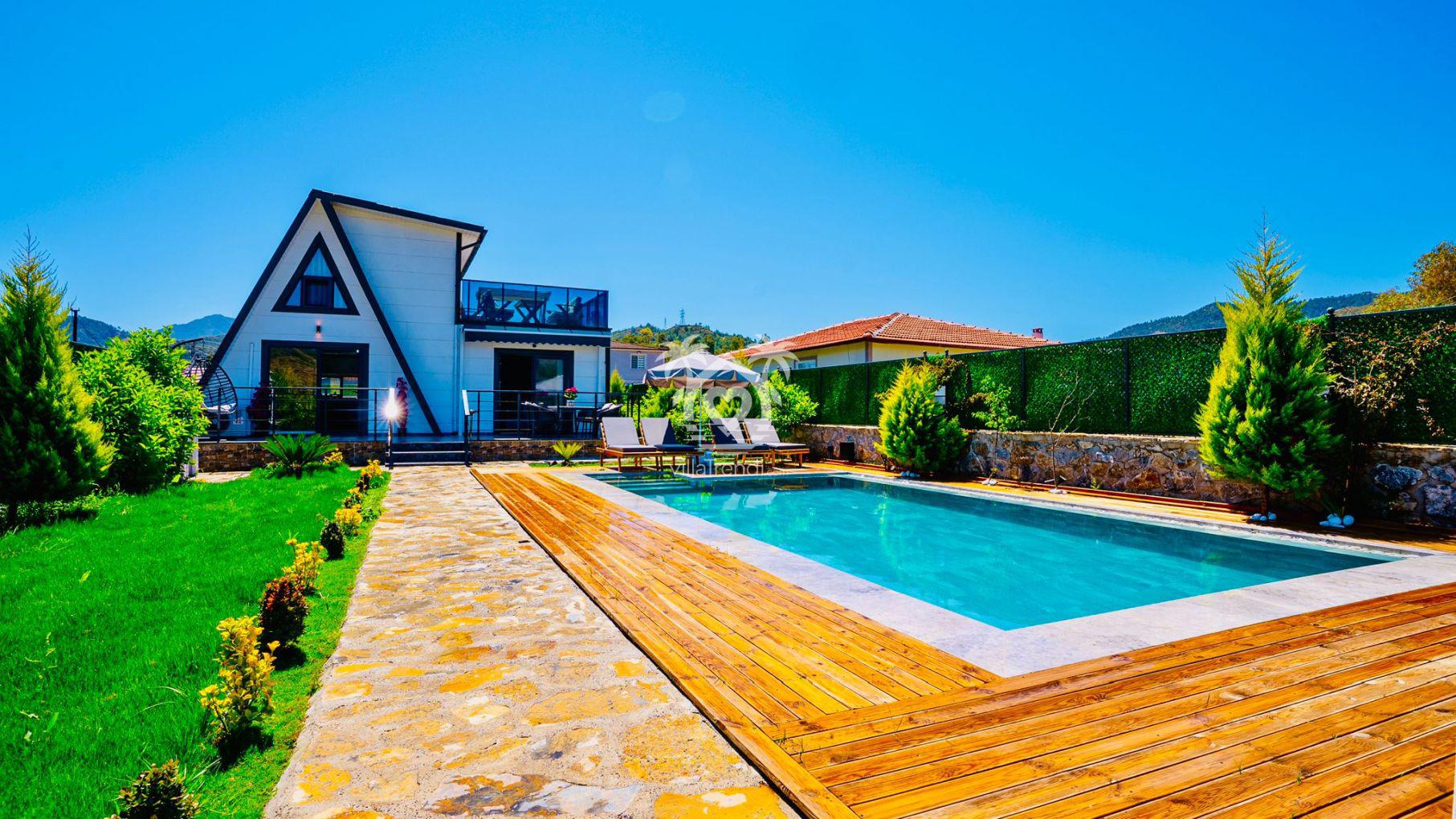 Villa Frame House Marmaris | A-Frame Lüks Villa