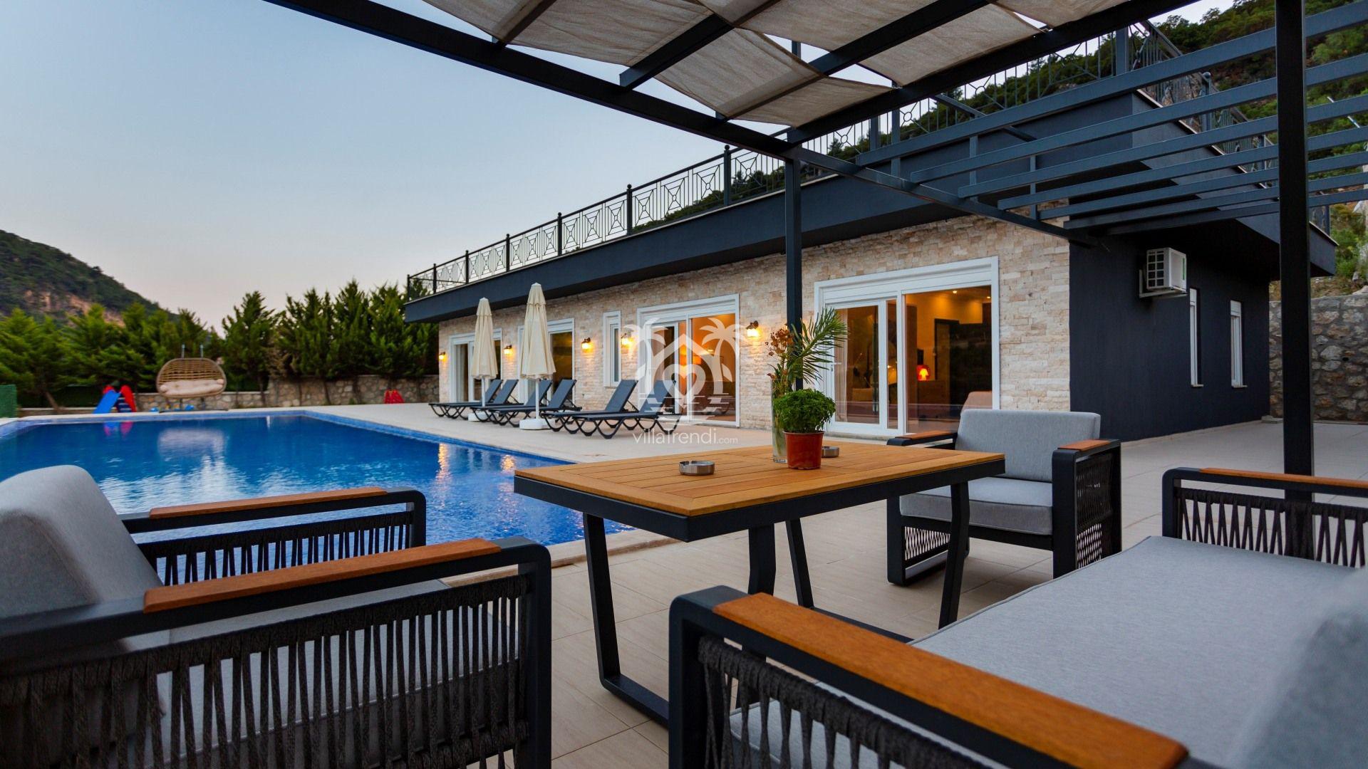 🌿 Villa Health Sarbelen | Jakuzili & Yan Olimpik Havuzlu Fethiye Kiralık Villa