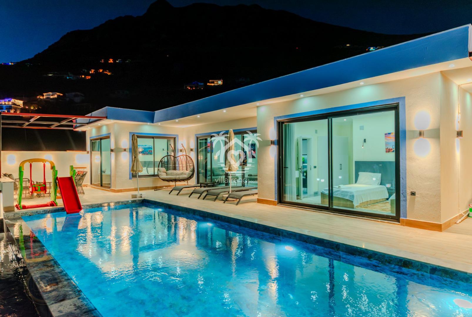 🩺 Villa Hekim | Kalkan Sarnıçbaşı'nda Deniz Manzaralı & Jakuzili Lüks Villa