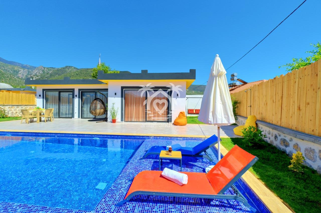 🏡 Villa Zeytin Tanesi Kalkan | Çayköy Romantik Balayı Villası
